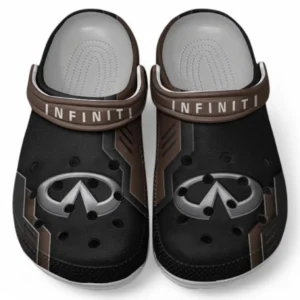 Infiniti Crocs Shoes, Clogs Men Women, Gift For Infiniti Fan CAR185031525279 - Brown