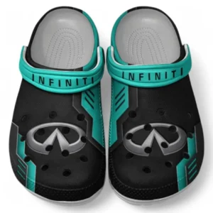 Infiniti Crocs Shoes, Clogs Men Women, Gift For Infiniti Fan CAR185031525279 - Cyan