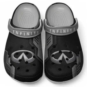 Infiniti Crocs Shoes, Clogs Men Women, Gift For Infiniti Fan CAR185031525279 - Gray