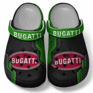 Bugatti Crocs Shoes, Clogs Men Women, Gift For Bugatti Fan CAR185031525284 - Green
