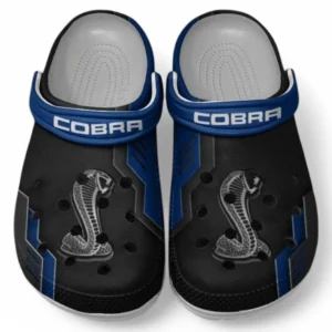 SVT Cobra Crocs Shoes, Clogs Men Women, Gift For SVT Cobra Fan CAR185031525290 - Blue