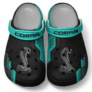 SVT Cobra Crocs Shoes, Clogs Men Women, Gift For SVT Cobra Fan CAR185031525290 - Cyan