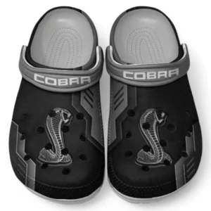 SVT Cobra Crocs Shoes, Clogs Men Women, Gift For SVT Cobra Fan CAR185031525290 - Gray