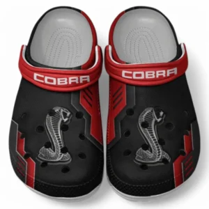 SVT Cobra Crocs Shoes, Clogs Men Women, Gift For SVT Cobra Fan CAR185031525290 - Red