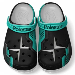 Polestar Crocs Shoes, Clogs Men Women, Gift For Polestar Fan CAR185031525291 - Cyan
