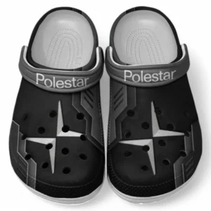 Polestar Crocs Shoes, Clogs Men Women, Gift For Polestar Fan CAR185031525291 - Gray