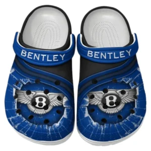 Bentley Crocs Clogs Men Women, Gift For Bentley Fan CAR188032025153 - Blue