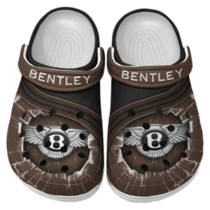 Bentley Crocs Clogs Men Women, Gift For Bentley Fan CAR188032025153 - Brown