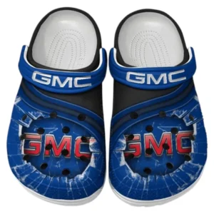 GMC Crocs Clogs Men Women, Gift For GMC Fan CAR188032025154 - Blue