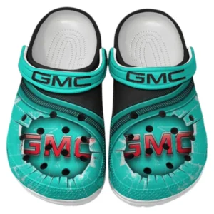 GMC Crocs Clogs Men Women, Gift For GMC Fan CAR188032025154 - Cyan