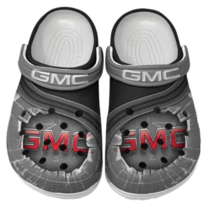GMC Crocs Clogs Men Women, Gift For GMC Fan CAR188032025154 - Gray