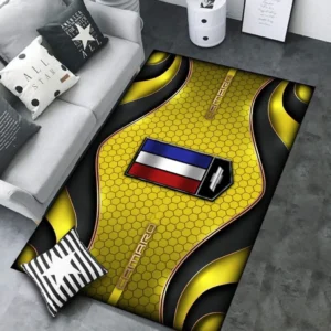 Chevrolet Camaro Rug Carpet For Home Decor, Gift For Chevrolet Camaro Lovers CAR189032125555 - Yellow