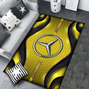 AMG Rug Carpet For Home Decor, Gift For AMG Lovers CAR189032125556 - Yellow