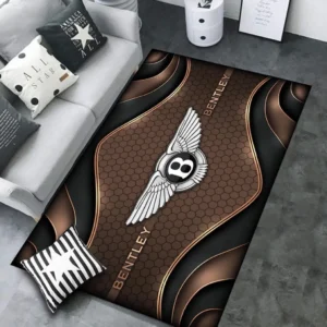 Bentley Rug Carpet For Home Decor, Gift For Bentley Lovers CAR189032125557 - Brown
