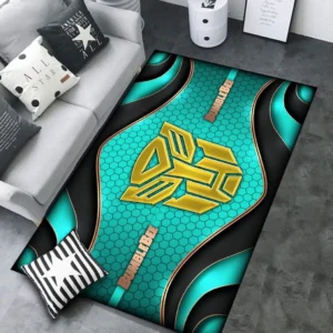 Bumblebee Rug Carpet For Home Decor, Gift For Bumblebee Lovers CAR189032125610 - Cyan