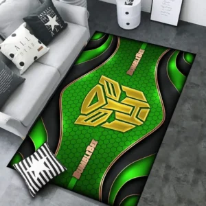 Bumblebee Rug Carpet For Home Decor, Gift For Bumblebee Lovers CAR189032125610 - Green