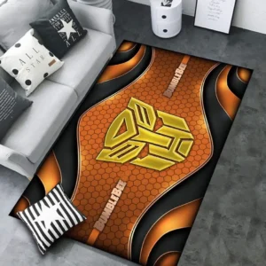 Bumblebee Rug Carpet For Home Decor, Gift For Bumblebee Lovers CAR189032125610 - Orange