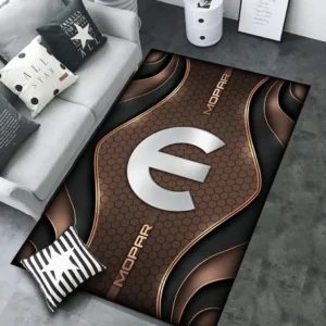 Mopar Rug Carpet For Home Decor, Gift For Mopar Lovers CAR189032125626 - Brown