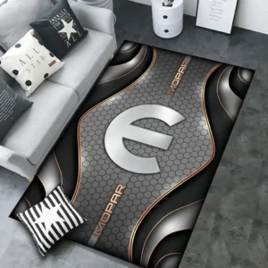 Mopar Rug Carpet For Home Decor, Gift For Mopar Lovers CAR189032125626 - Gray