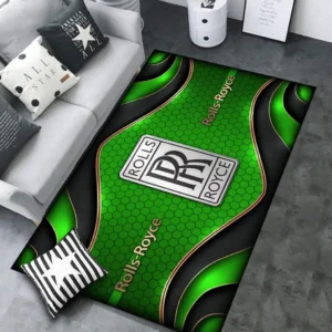 Rolls Royce Rug Carpet For Home Decor, Gift For Rolls Royce Lovers CAR189032125627 - Green