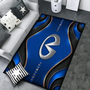 Infiniti Rug Carpet For Home Decor, Gift For Infiniti Lovers CAR189032125629 - Blue