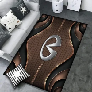 Infiniti Rug Carpet For Home Decor, Gift For Infiniti Lovers CAR189032125629 - Brown