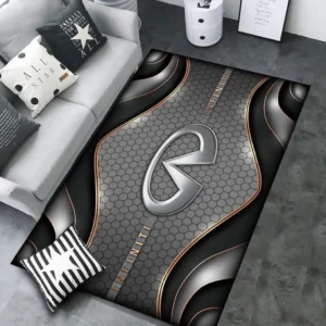 Infiniti Rug Carpet For Home Decor, Gift For Infiniti Lovers CAR189032125629 - Gray