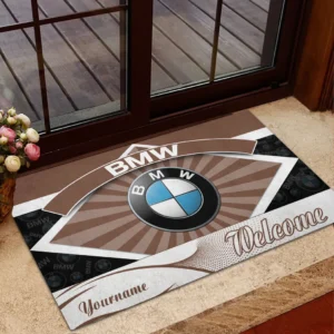 BMW Doormat, Gift For BMW Lovers, Gift For Him, Husband, Boyfriend CAR1903052506 - Brown