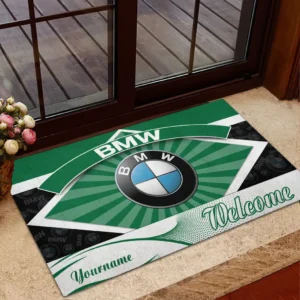 BMW Doormat, Gift For BMW Lovers, Gift For Him, Husband, Boyfriend CAR1903052506 - Green
