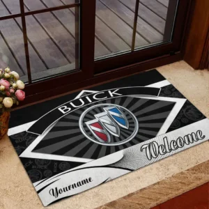Buick Doormat, Gift For Buick Lovers, Gift For Him, Husband, Boyfriend CAR1903052512 - Black