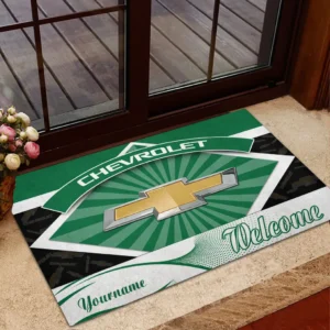 Chevrolet Doormat, Gift For Chevrolet Lovers, Gift For Him, Husband, Boyfriend CAR1903052517 - Green
