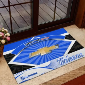 Chevrolet ZR2 Doormat, Gift For Chevrolet ZR2 Lovers, Gift For Him, Husband, Boyfriend CAR1903052518 - Blue