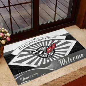 Corvette C5 Doormat, Gift For Corvette C5 Lovers, Gift For Him, Husband, Boyfriend CAR1903052521 - Grey