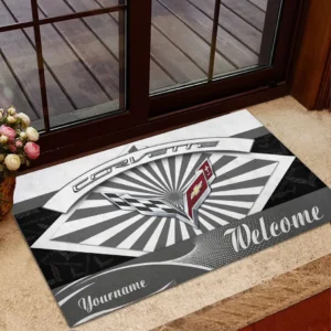 Corvette C7 Doormat, Gift For Corvette C7 Lovers, Gift For Him, Husband, Boyfriend CAR1903052523 - Grey