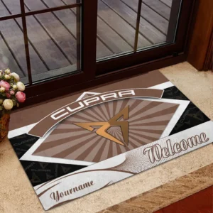 Cupra Doormat, Gift For Cupra Lovers, Gift For Him, Husband, Boyfriend CAR1903052525 - Brown