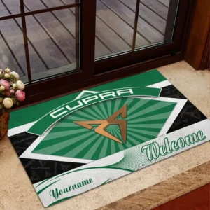 Cupra Doormat, Gift For Cupra Lovers, Gift For Him, Husband, Boyfriend CAR1903052525 - Green