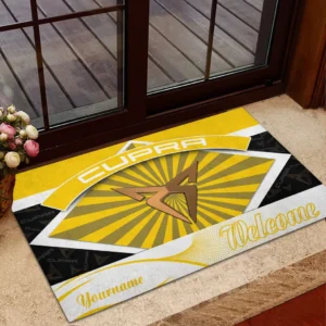 Cupra Doormat, Gift For Cupra Lovers, Gift For Him, Husband, Boyfriend CAR1903052525 - Yellow