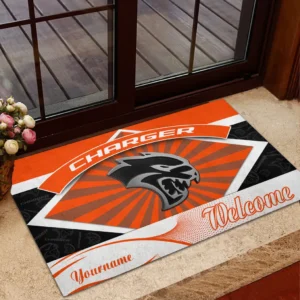 Dodge Charger Doormat, Gift For Dodge Charger Lovers, Gift For Him, Husband, Boyfriend CAR1903052528 - Orange