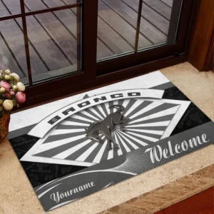 Ford Bronco Doormat, Gift For Ford Bronco Lovers, Gift For Him, Husband, Boyfriend CAR1903052533 - Grey