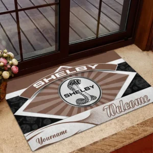 Ford Shelby Doormat, Gift For Ford Shelby Lovers, Gift For Him, Husband, Boyfriend CAR1903052538 - Brown