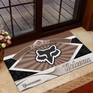 Fox Racing Doormat, Gift For Fox Racing Lovers, Gift For Him, Husband, Boyfriend CAR1903052541 - Brown