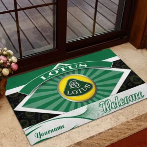 Lotus Cars Doormat, Gift For Lotus Cars Lovers, Gift For Him, Husband, Boyfriend CAR1903052560 - Green