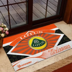 Lotus Cars Doormat, Gift For Lotus Cars Lovers, Gift For Him, Husband, Boyfriend CAR1903052560 - Orange