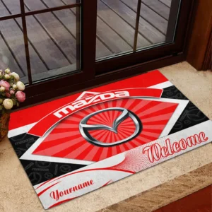 Mazda Doormat, Gift For Mazda Lovers, Gift For Him, Husband, Boyfriend CAR1903052563 - Red