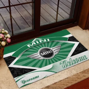 Mini Doormat, Gift For Mini Lovers, Gift For Him, Husband, Boyfriend CAR1903052572 - Green