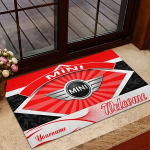 Mini Doormat, Gift For Mini Lovers, Gift For Him, Husband, Boyfriend CAR1903052572 - Red