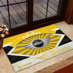Mini Doormat, Gift For Mini Lovers, Gift For Him, Husband, Boyfriend CAR1903052572 - Yellow