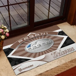 Pagani Doormat, Gift For Pagani Lovers, Gift For Him, Husband, Boyfriend CAR1903052577 - Brown