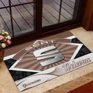 Seat Doormat, Gift For Seat Lovers, Gift For Him, Husband, Boyfriend CAR1903052586 - Brown