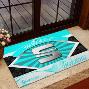 Seat Doormat, Gift For Seat Lovers, Gift For Him, Husband, Boyfriend CAR1903052586 - Cyan